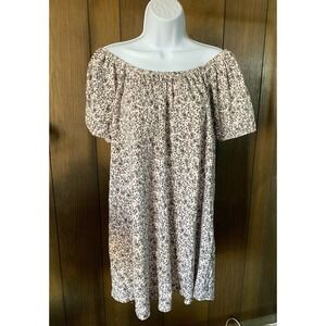 American Eagle Off the shoulder puff sleeve dress Size M